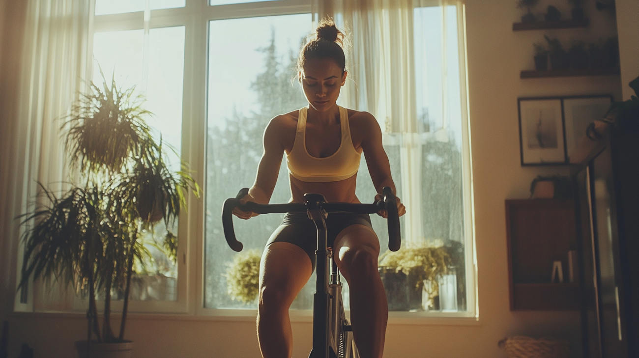 Dviračių treniruoklių nauda sportuojant